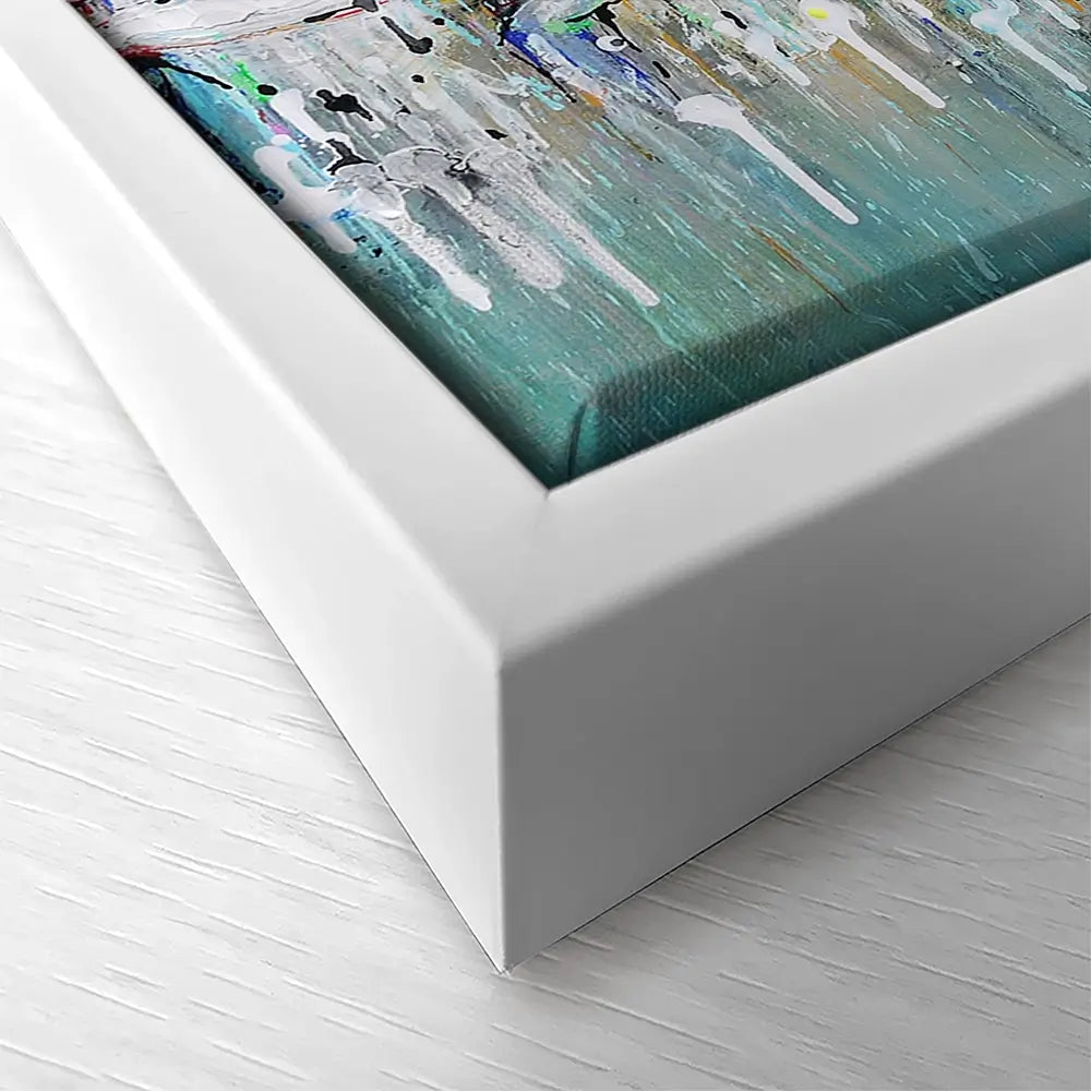 La Jolie Terrasse Square Canvas Print La Jolie Terrasse Square Canvas Print wall art product Art Print Shop