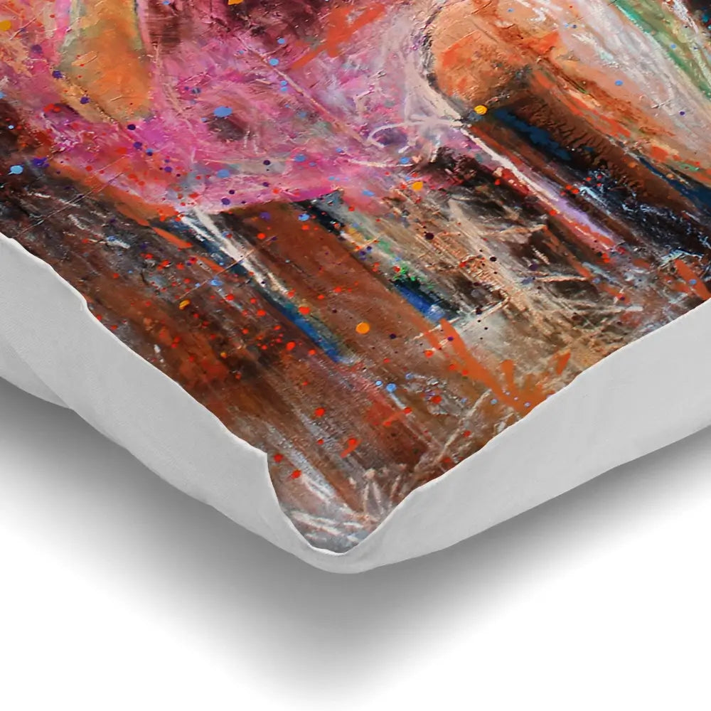 Ladys Time Out Cushion Ladys Time Out Cushion wall art product Studio Paint-Ing