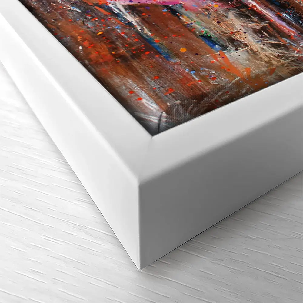 Ladys Time Out Square Canvas Print Ladys Time Out Square Canvas Print wall art product Studio Paint-Ing