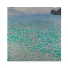 Lake Attersee Canvas Print Lake Attersee Canvas Print wall art product Gustav Klimt