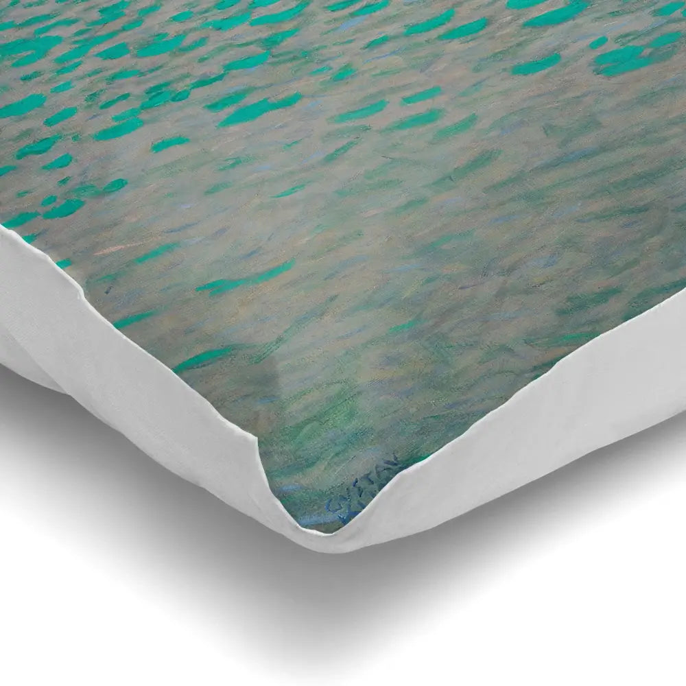 Lake Attersee Cushion Lake Attersee Cushion wall art product Gustav Klimt