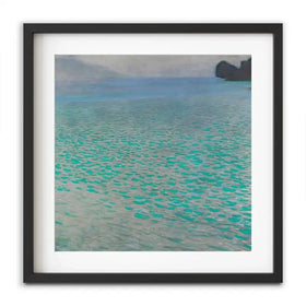 Lake Attersee Framed Art Print Lake Attersee Framed Art Print wall art product Gustav Klimt