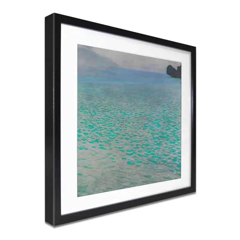 Lake Attersee Framed Art Print Lake Attersee Framed Art Print wall art product Gustav Klimt