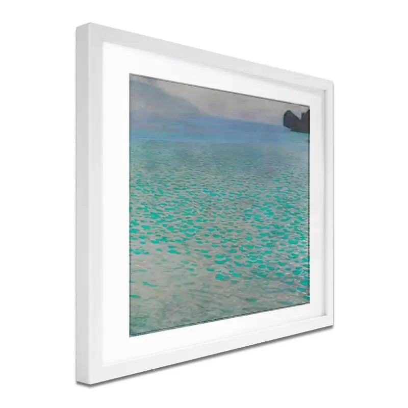 Lake Attersee Framed Art Print Lake Attersee Framed Art Print wall art product Gustav Klimt