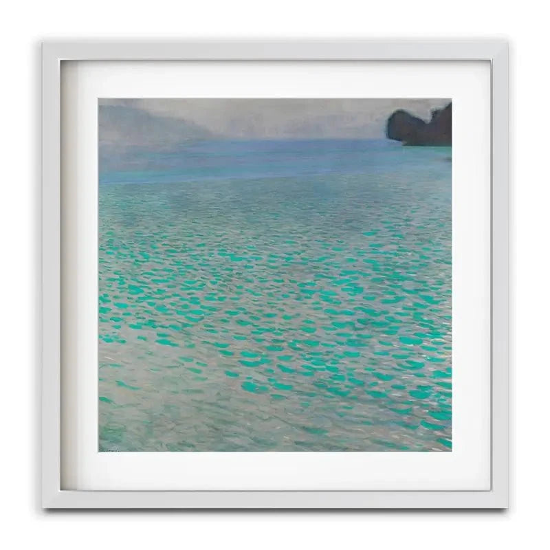 Lake Attersee Framed Art Print Lake Attersee Framed Art Print wall art product Gustav Klimt