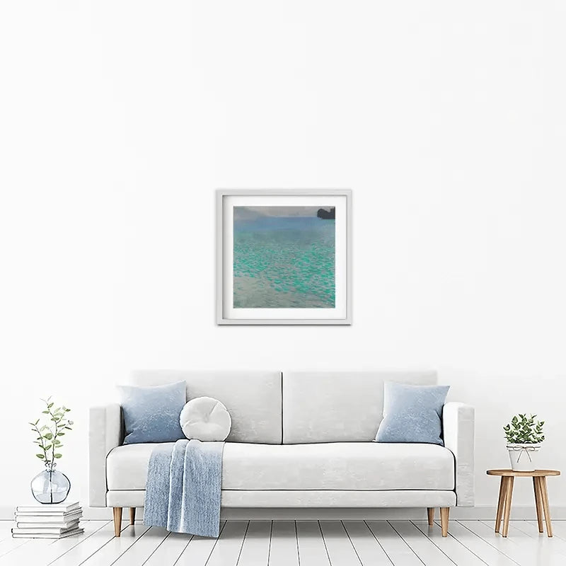 Lake Attersee Framed Art Print Lake Attersee Framed Art Print wall art product Gustav Klimt
