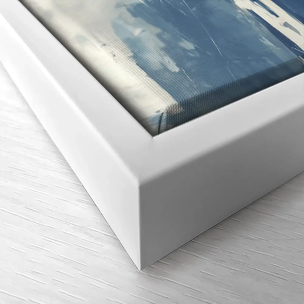 Lake Cloud Reflection Wide Canvas Print Lake Cloud Reflection Wide Canvas Print wall art product Chromatic Storm Studio