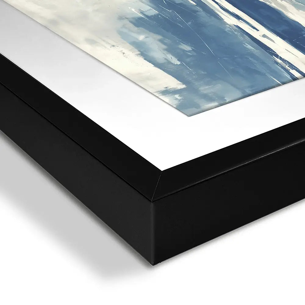 Lake Cloud Reflection Wide Framed Art Print Lake Cloud Reflection Wide Framed Art Print wall art product Chromatic Storm Studio