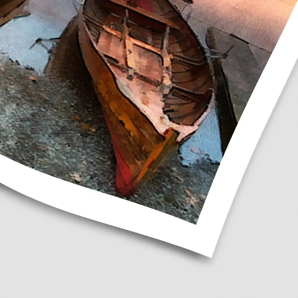 Lake District Boats Art Print Lake District Boats Art Print wall art product Helen Hotson / Shutterstock