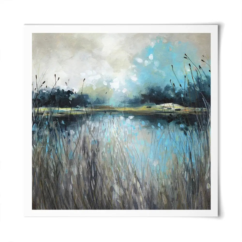 Lake Views Square Art Print Lake Views Square Art Print wall art product Carol Robinson