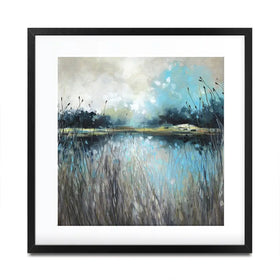 Lake Views Square Framed Art Print Lake Views Square Framed Art Print wall art product Carol Robinson