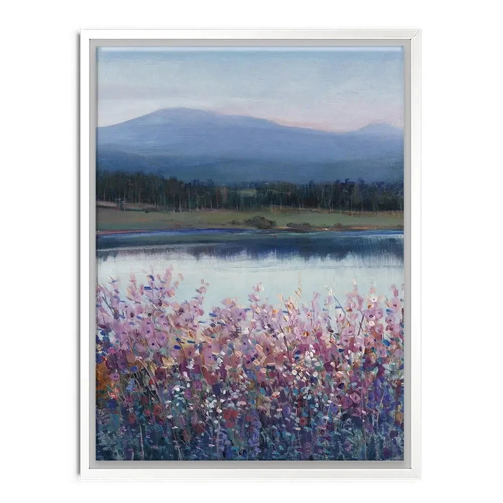 Lakeside Mountain Canvas Print Lakeside Mountain Canvas Print wall art product Tim O'Toole