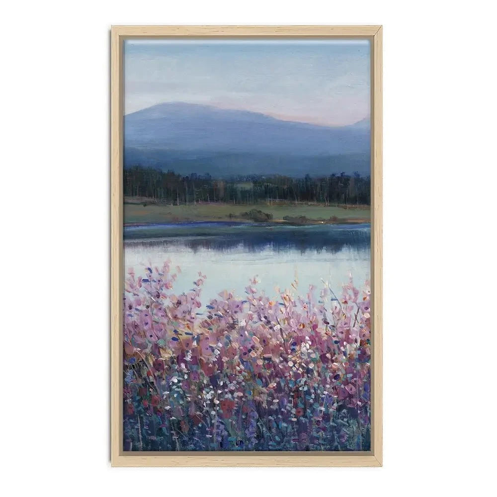 Lakeside Mountain Canvas Print Lakeside Mountain Canvas Print wall art product Tim O'Toole