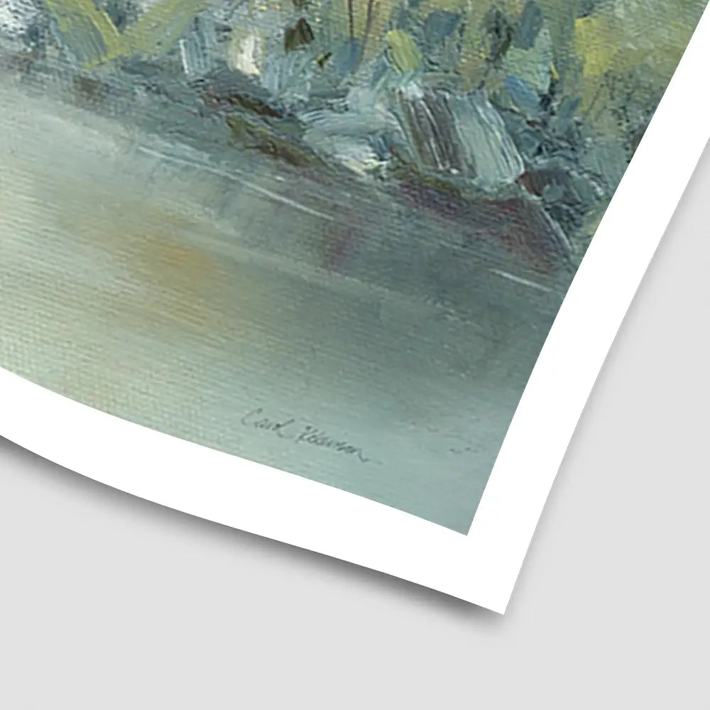 Lakeside Tranquility Art Print Lakeside Tranquility Art Print wall art product Carol Robinson