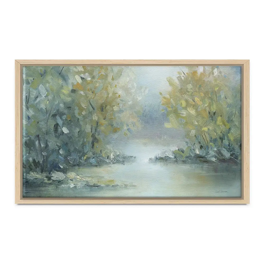 Lakeside Tranquility Canvas Print Lakeside Tranquility Canvas Print wall art product Carol Robinson