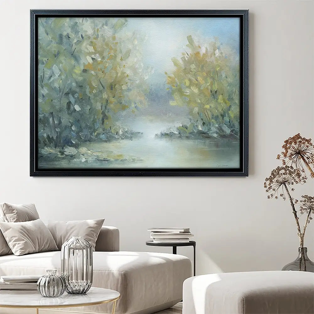 Lakeside Tranquility Canvas Print Lakeside Tranquility Canvas Print wall art product Carol Robinson