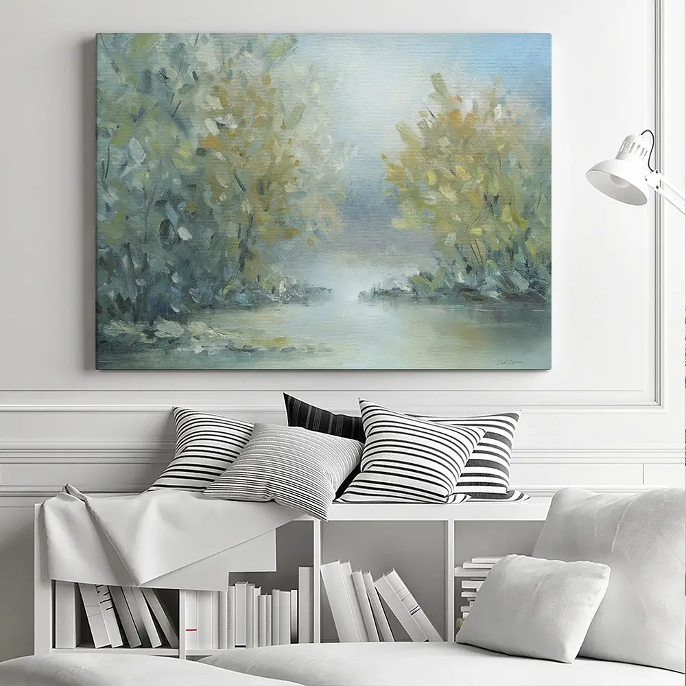 Lakeside Tranquility Canvas Print Lakeside Tranquility Canvas Print wall art product Carol Robinson