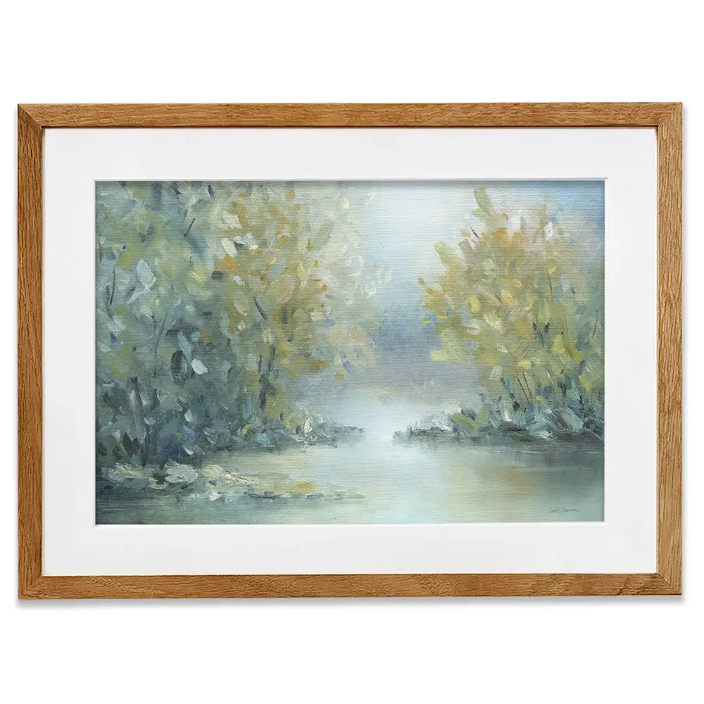 Lakeside Tranquility Framed Art Print Lakeside Tranquility Framed Art Print wall art product Carol Robinson