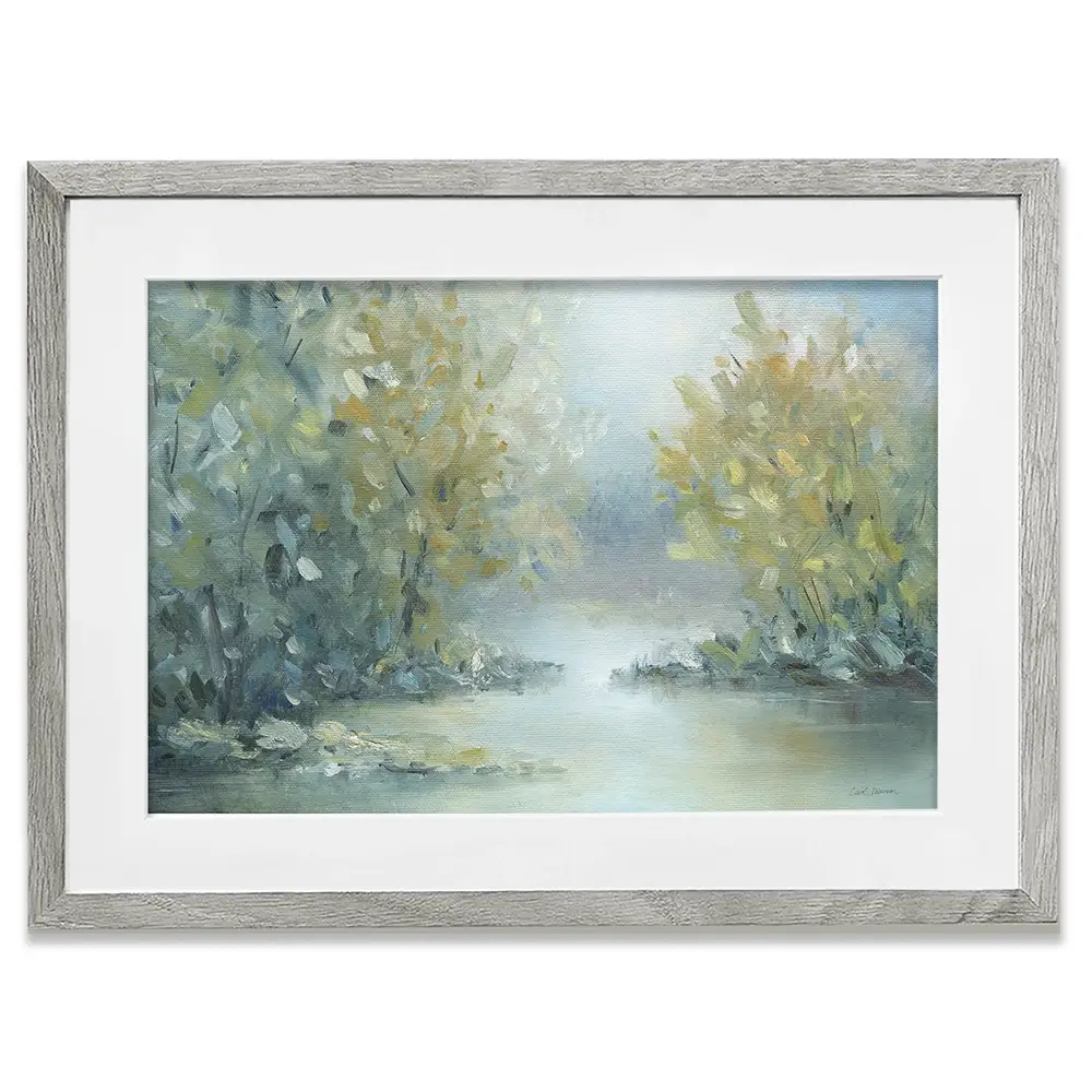 Lakeside Tranquility Framed Art Print Lakeside Tranquility Framed Art Print wall art product Carol Robinson