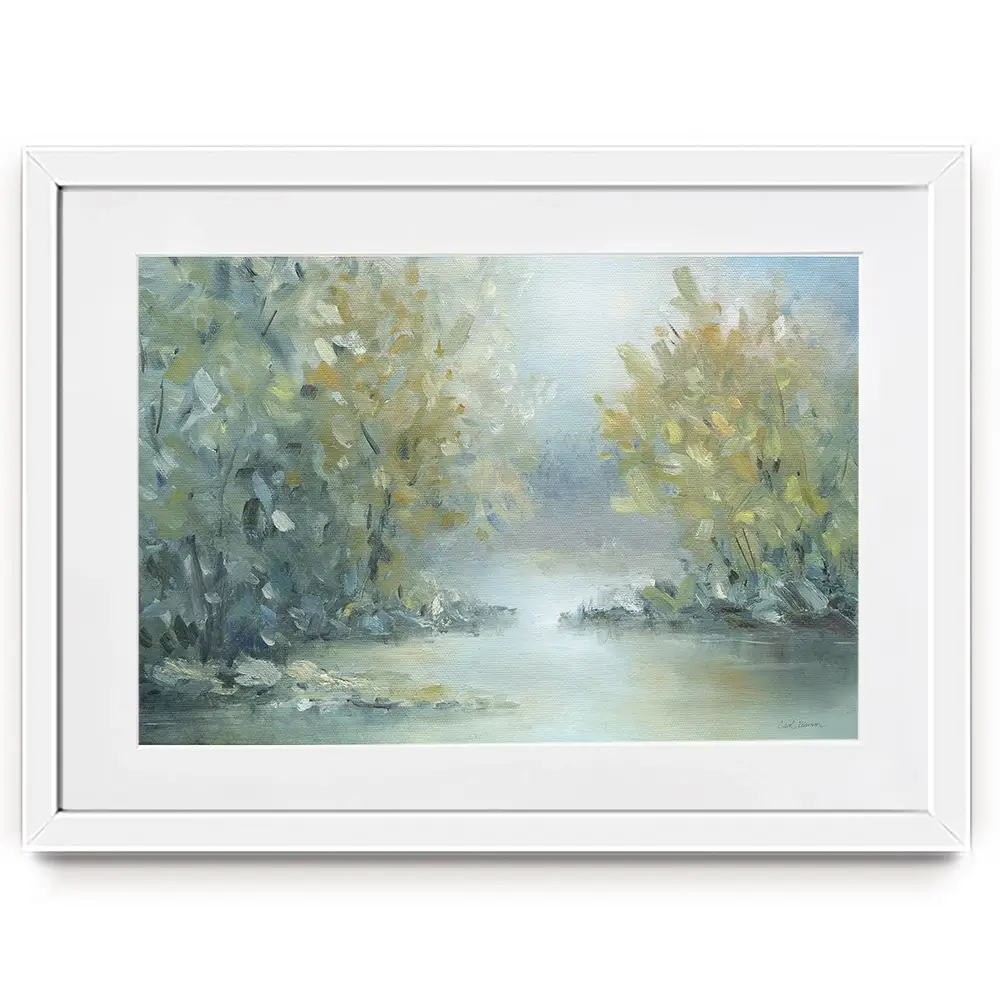 Lakeside Tranquility Framed Art Print Lakeside Tranquility Framed Art Print wall art product Carol Robinson