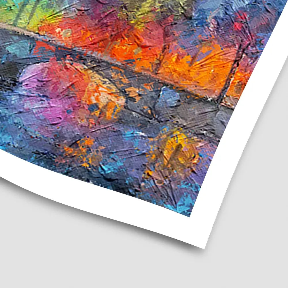 Lamp Post Night Art Print Lamp Post Night Art Print wall art product Art Print Shop