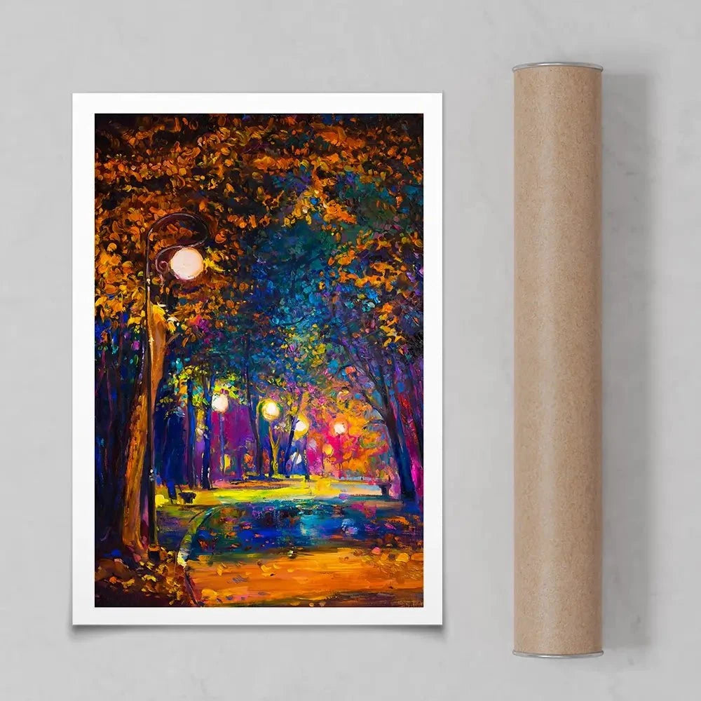 Lamps Light The Way Art Print Lamps Light The Way Art Print wall art product Ivailo Nikolov / Shutterstock
