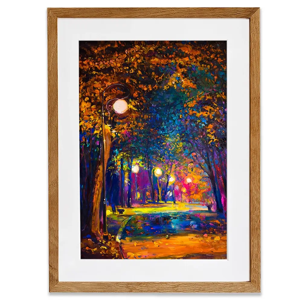 Lamps Light The Way Framed Art Print Lamps Light The Way Framed Art Print wall art product Ivailo Nikolov / Shutterstock