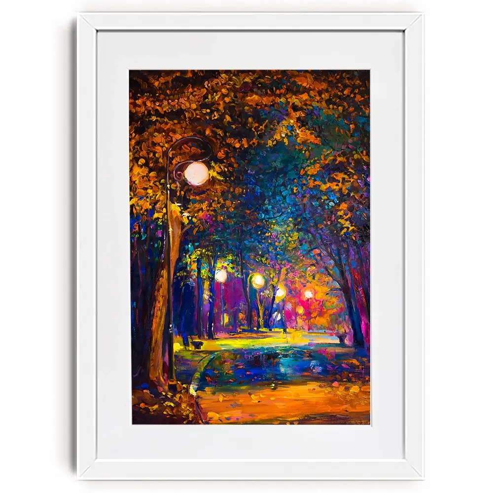 Lamps Light The Way Framed Art Print Lamps Light The Way Framed Art Print wall art product Ivailo Nikolov / Shutterstock