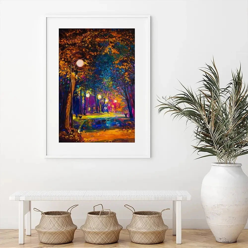 Lamps Light The Way Framed Art Print Lamps Light The Way Framed Art Print wall art product Ivailo Nikolov / Shutterstock