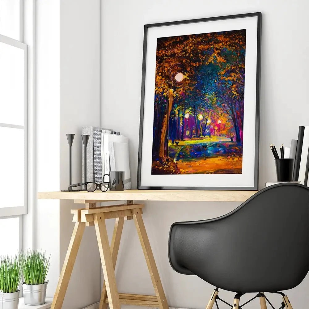 Lamps Light The Way Framed Art Print Lamps Light The Way Framed Art Print wall art product Ivailo Nikolov / Shutterstock
