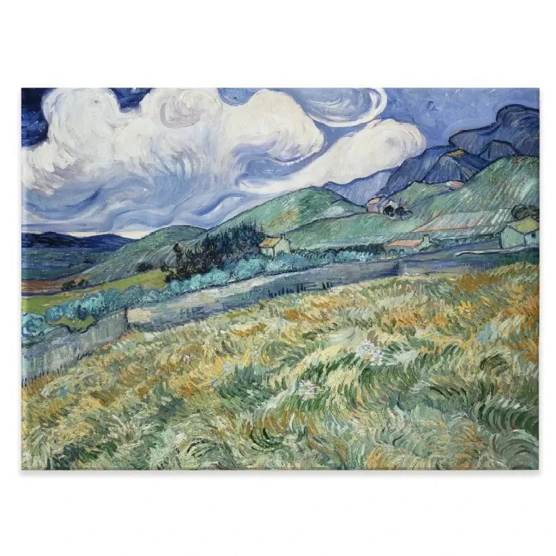 Landscape From Saint Remy Canvas Print Landscape From Saint Remy Canvas Print wall art product Vincent Van Gogh