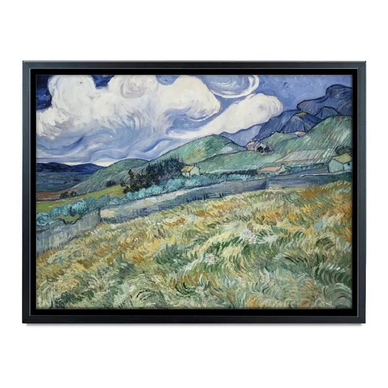 Landscape From Saint Remy Canvas Print Landscape From Saint Remy Canvas Print wall art product Vincent Van Gogh