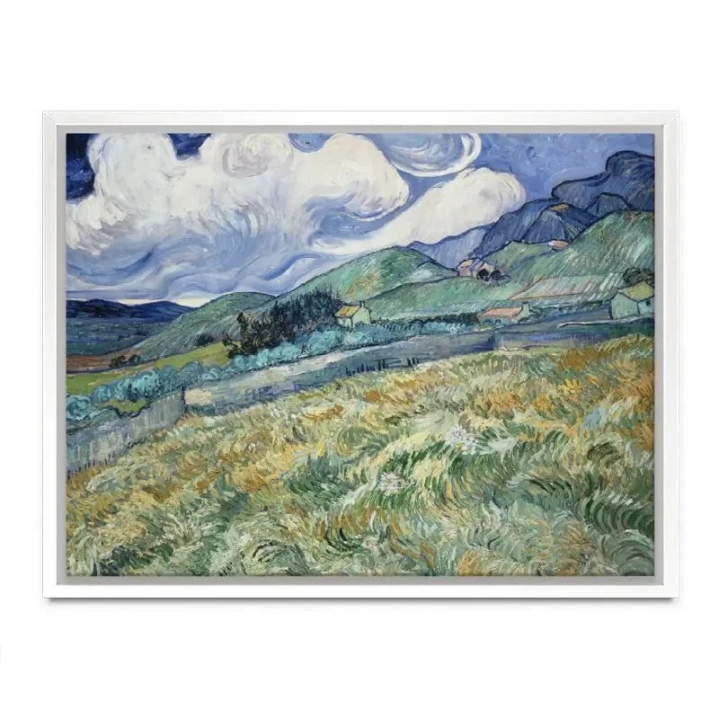 Landscape From Saint Remy Canvas Print Landscape From Saint Remy Canvas Print wall art product Vincent Van Gogh
