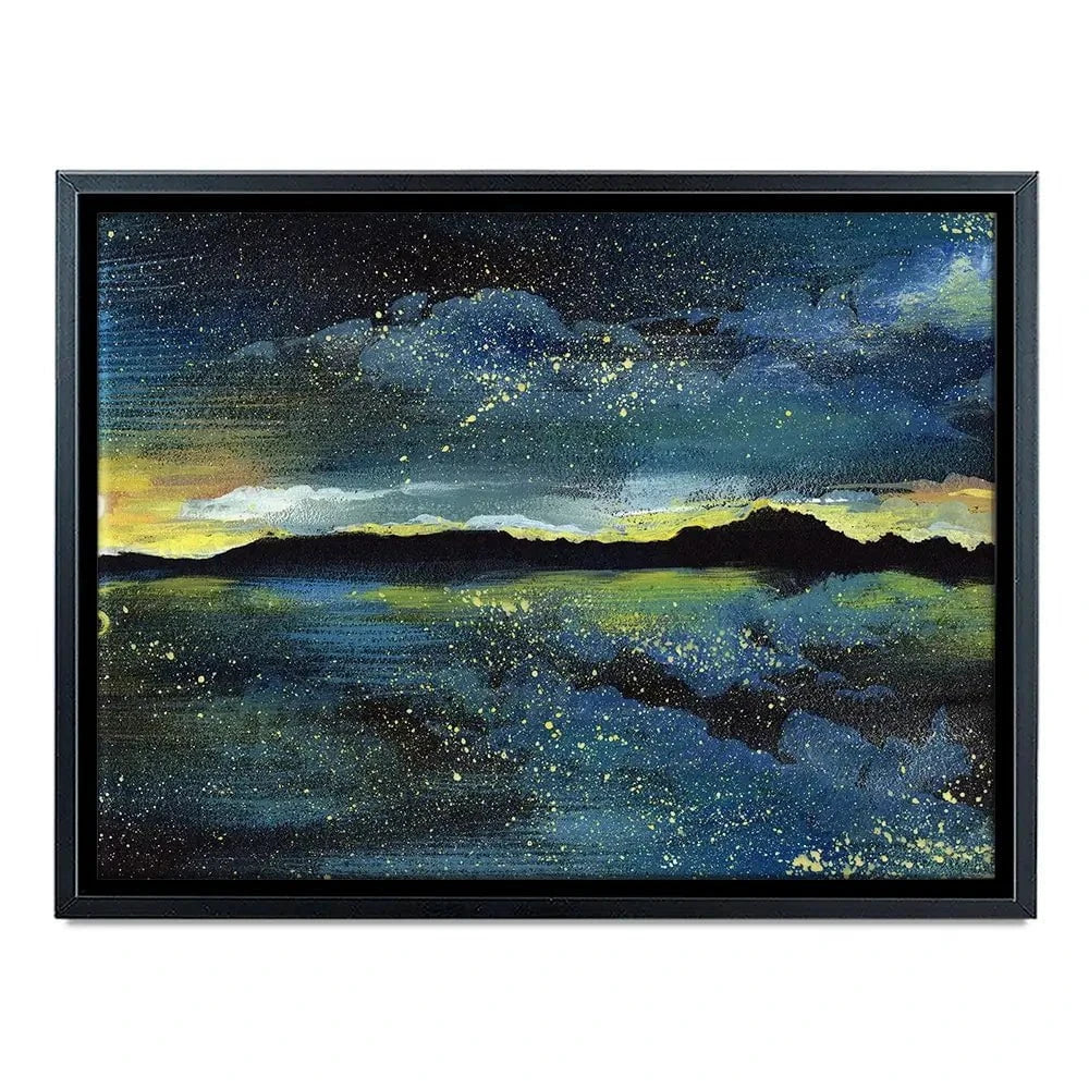 Landscape Sea At Night Canvas Print Landscape Sea At Night Canvas Print wall art product Kretsu Nataliya / Shutterstock
