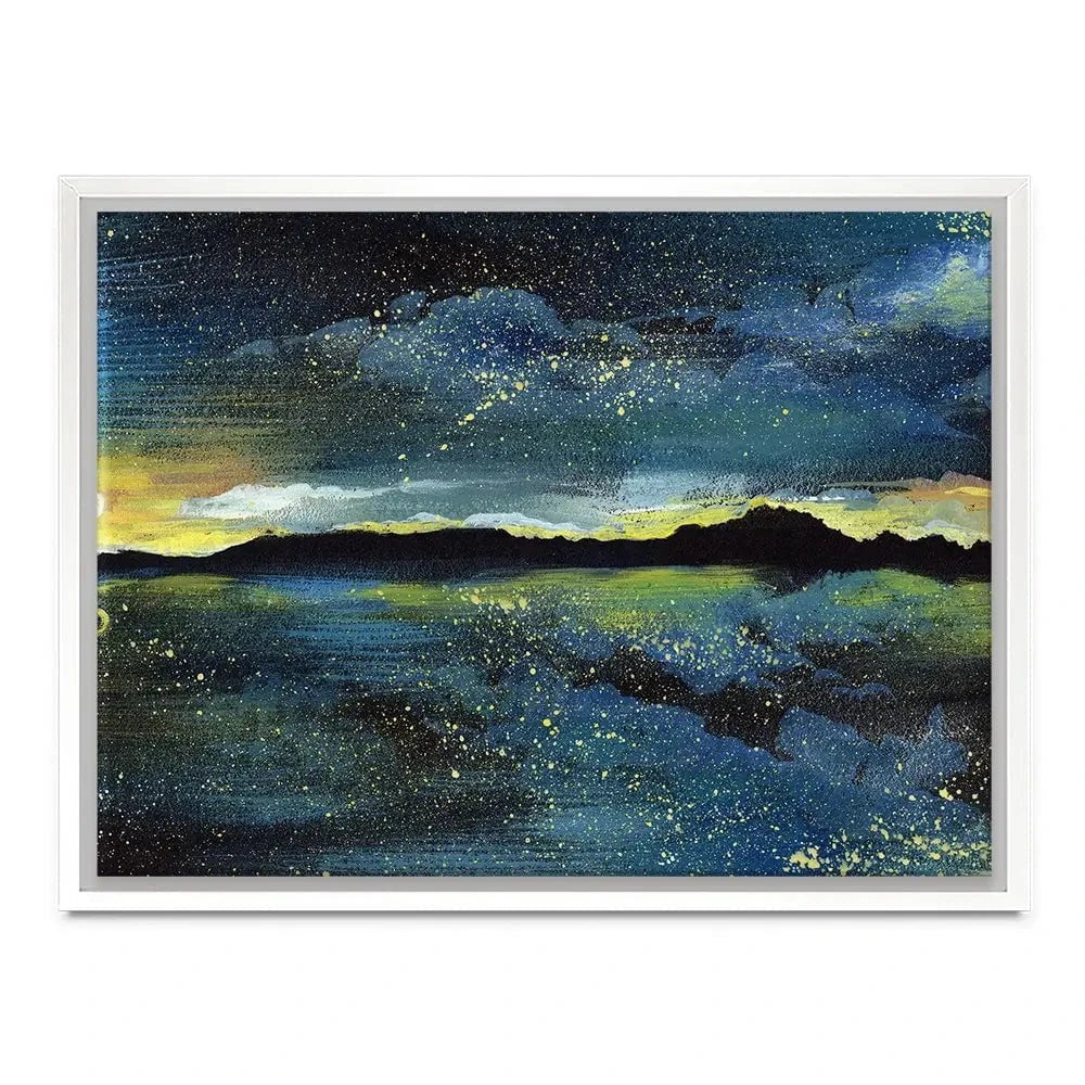Landscape Sea At Night Canvas Print Landscape Sea At Night Canvas Print wall art product Kretsu Nataliya / Shutterstock