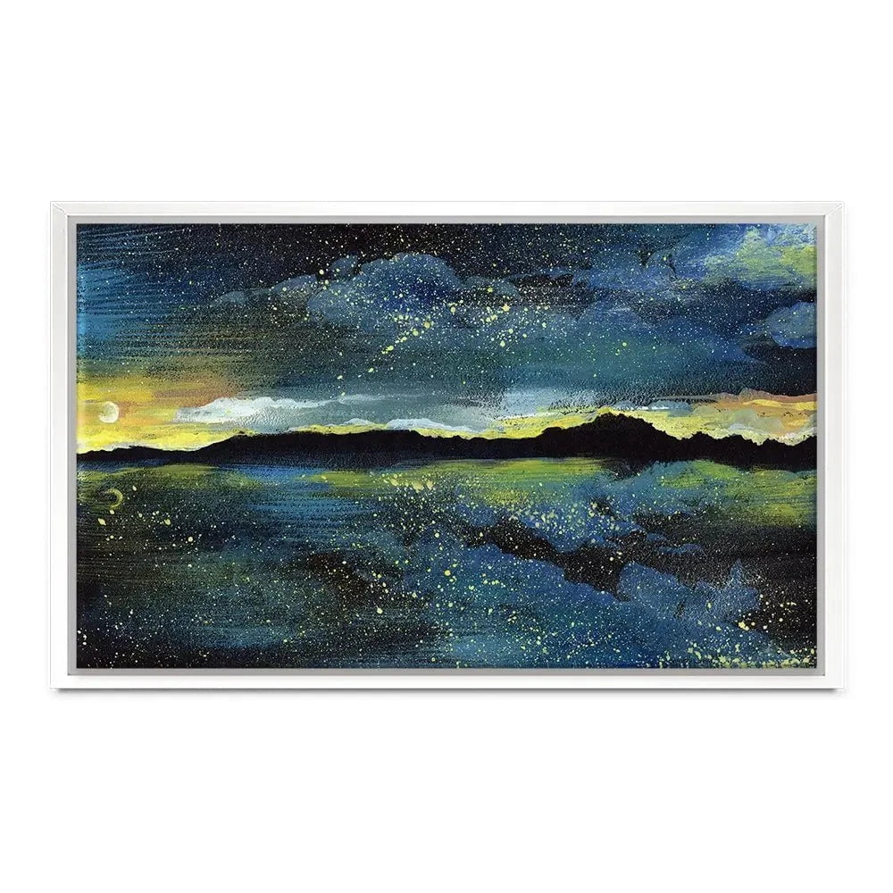 Landscape Sea At Night Canvas Print Landscape Sea At Night Canvas Print wall art product Kretsu Nataliya / Shutterstock