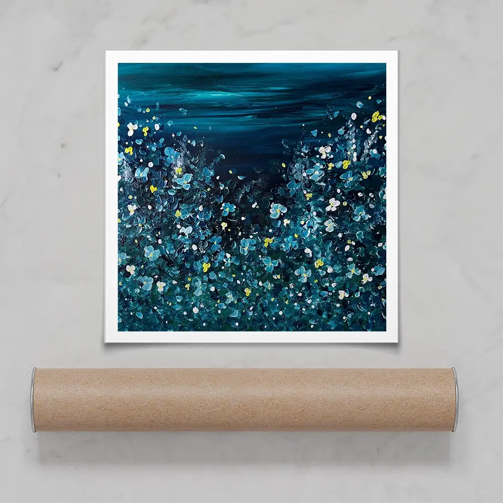 Late December Square Art Print Late December Square Art Print wall art product Charlotte Anna Reed