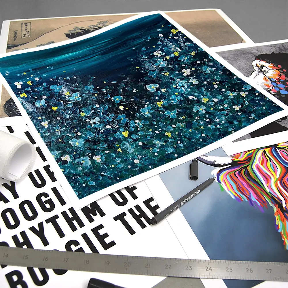 Late December Square Art Print Late December Square Art Print wall art product Charlotte Anna Reed