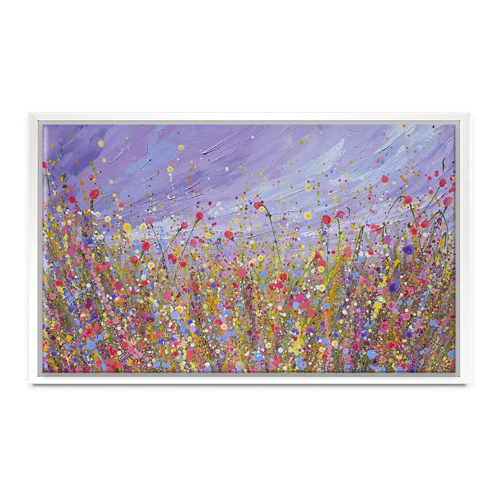 Lavender Haze Garden Canvas Print Lavender Haze Garden Canvas Print wall art product Olga Tkachyk