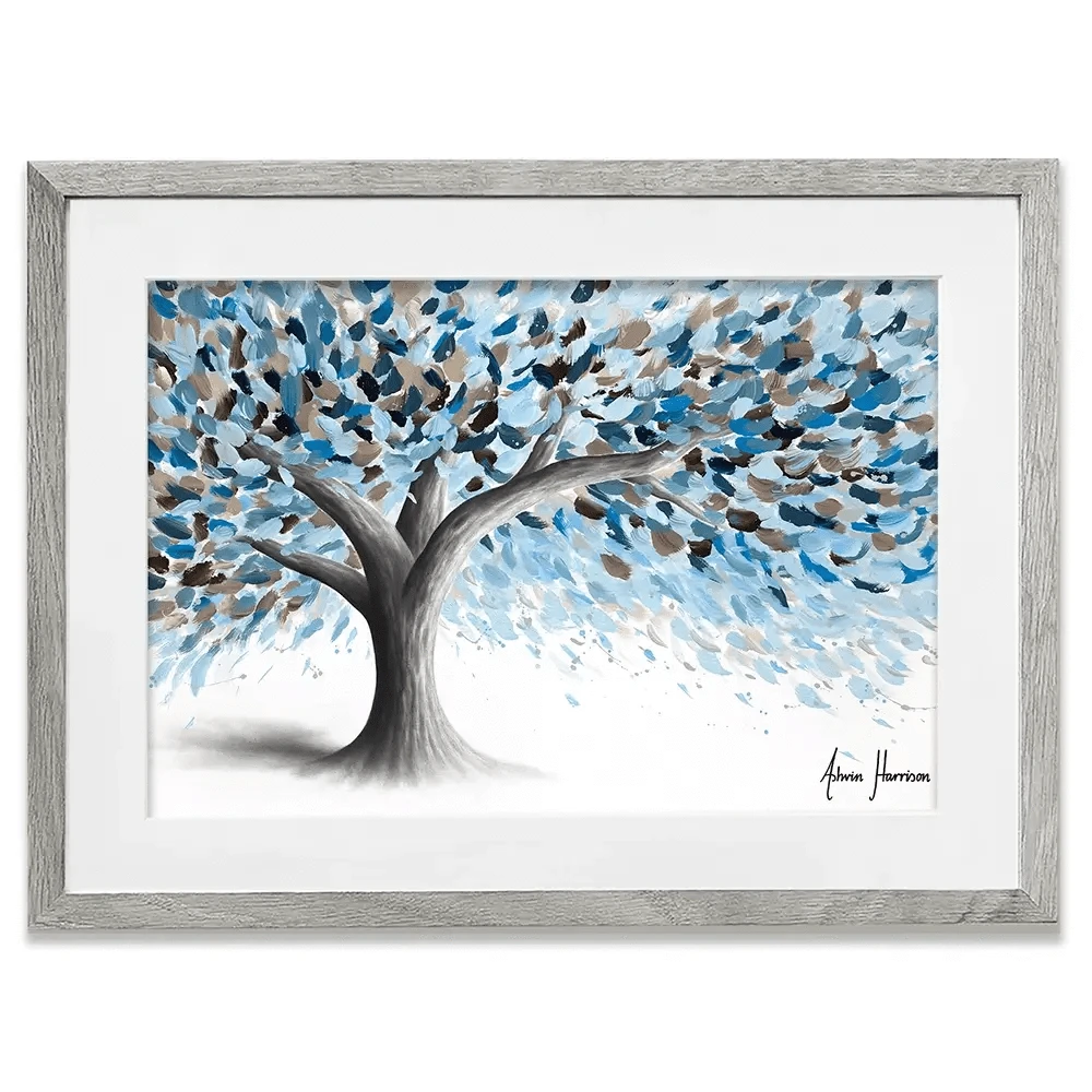 Leafy Lake Tree Framed Art Print Leafy Lake Tree Framed Art Print wall art product Ashvin Harrison