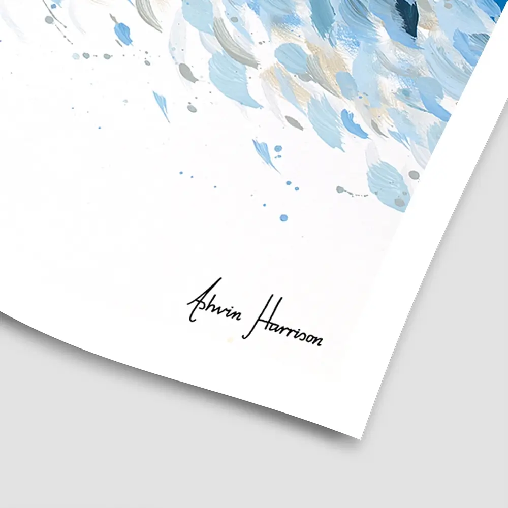 Leafy Lake Tree Square Art Print Leafy Lake Tree Square Art Print wall art product Ashvin Harrison