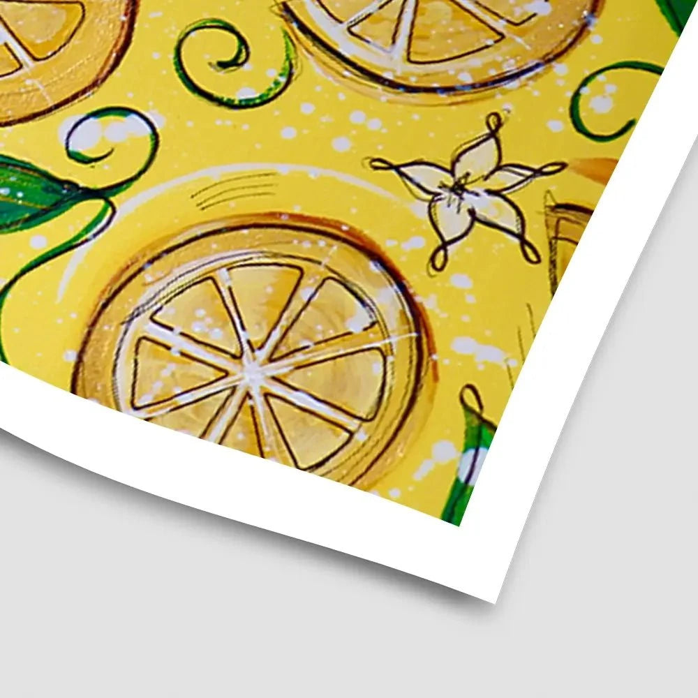 Lemons Art Print Lemons Art Print wall art product Elizabeth White