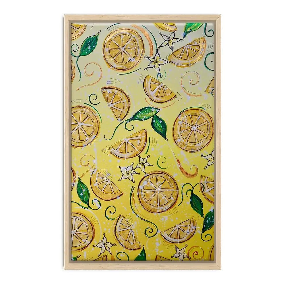 Lemons Canvas Print Lemons Canvas Print wall art product Elizabeth White