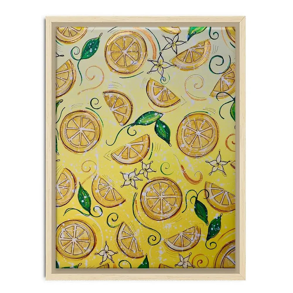 Lemons Canvas Print Lemons Canvas Print wall art product Elizabeth White