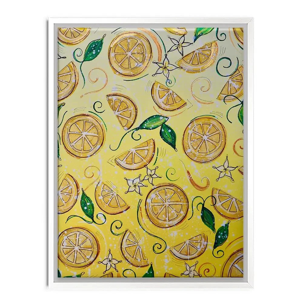 Lemons Canvas Print Lemons Canvas Print wall art product Elizabeth White