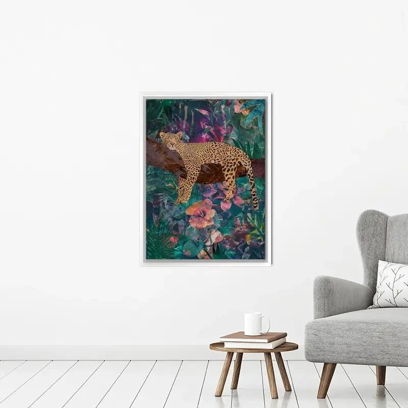 Leopard In The Jungle Canvas Print Leopard In The Jungle Canvas Print wall art product Sarah Manovski