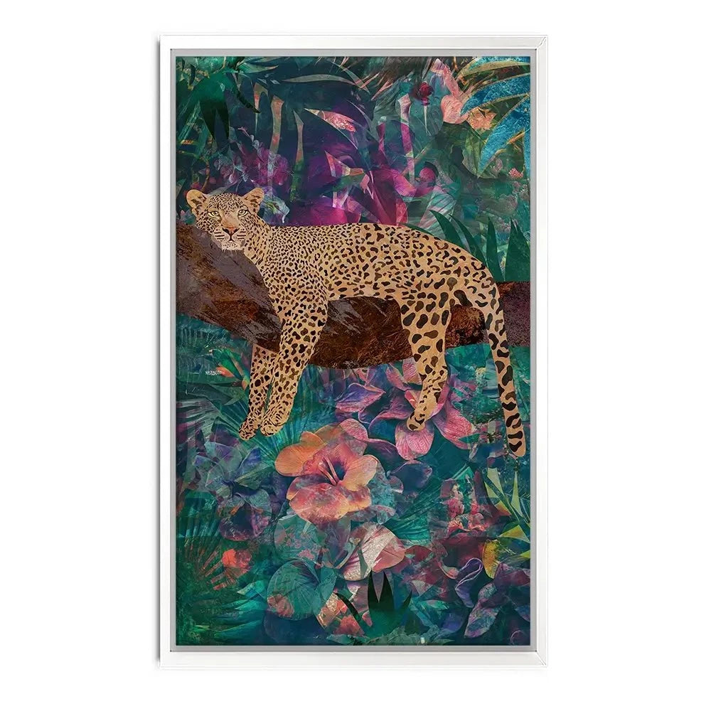 Leopard In The Jungle Canvas Print Leopard In The Jungle Canvas Print wall art product Sarah Manovski