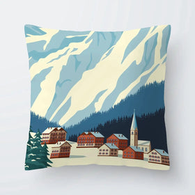 Les Alpes Cushion Les Alpes Cushion wall art product Rinat Khairitdinov / Shutterstock