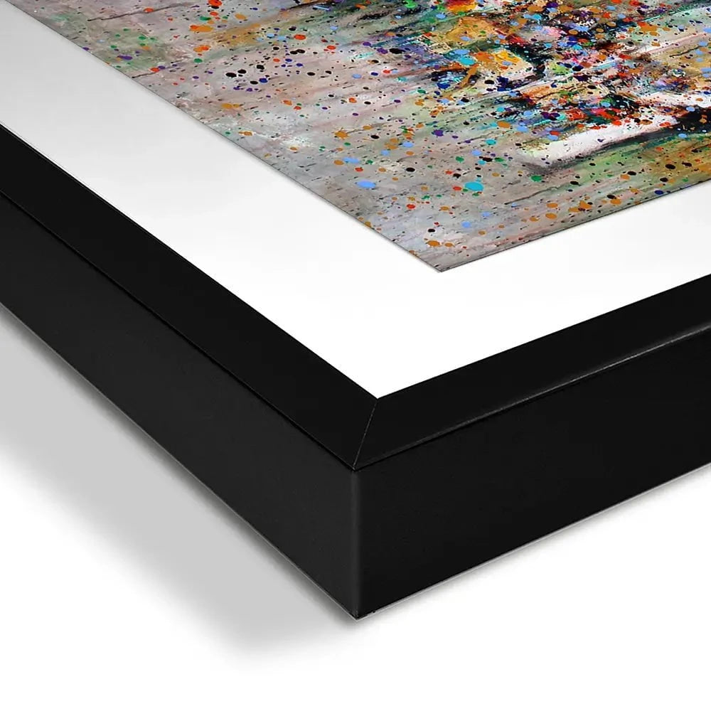 Les Deux Margots Framed Art Print Les Deux Margots Framed Art Print wall art product Studio Paint-Ing