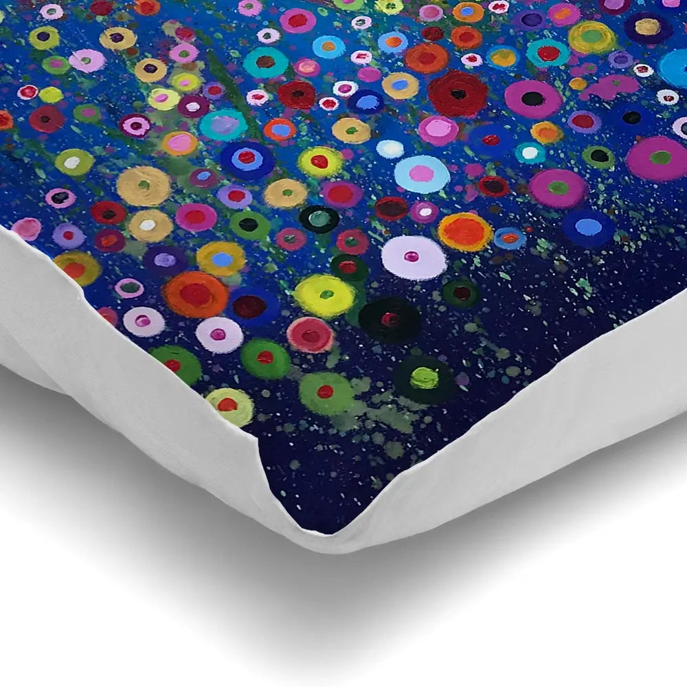 Let Me Love You Blue Cushion Let Me Love You Blue Cushion wall art product Laure Bury